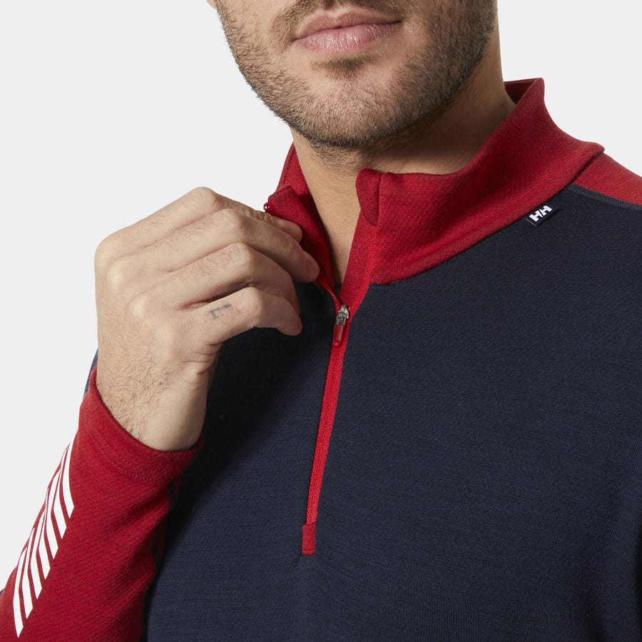 Men's LIFA Merino Midweight Half-Zip Base Layer