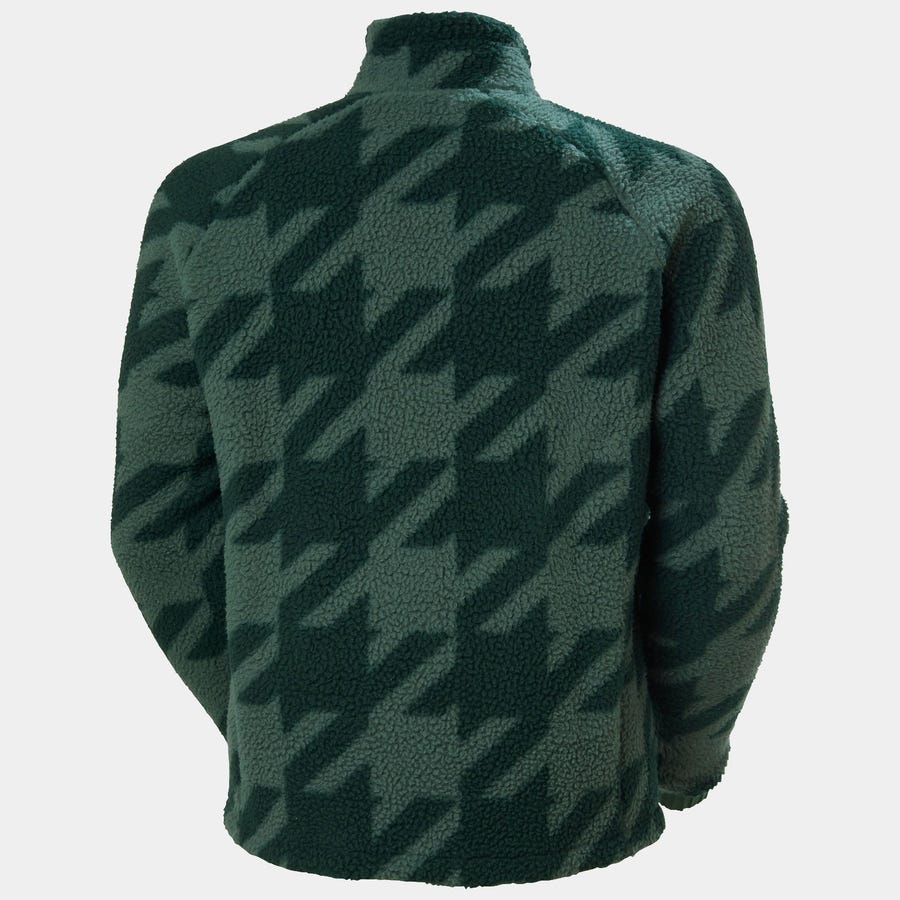 Men's Panorama Printed Pile Snap