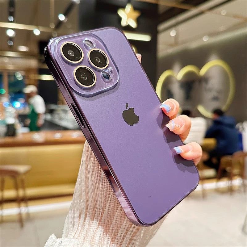 Frosted Glass Phone Case For iPhone