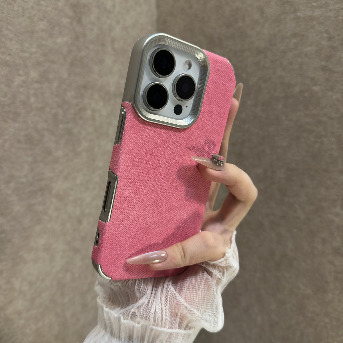 Leather Snow Mountain Pattern Phone Case For iPhone Cases