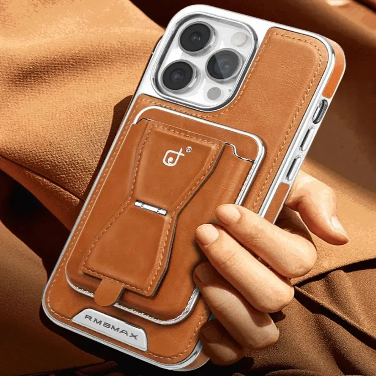 Suitable for iPhone Card Holder Magnetic Business Leather Mobile Phone Case